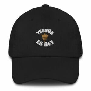 Gorra «Yeshúa es Rey» Negra