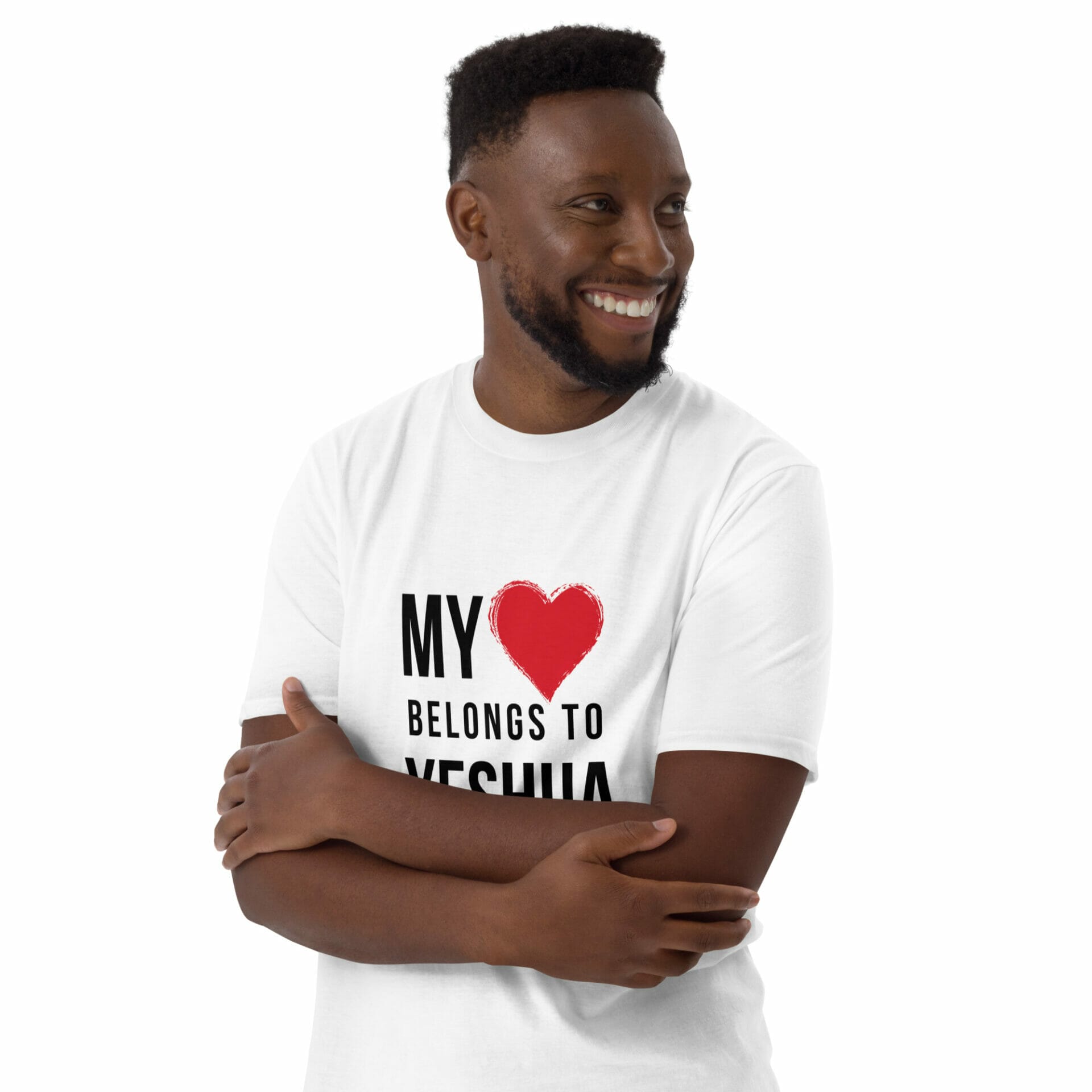 My Heart Belongs to Yeshua Short-Sleeve Unisex T-Shirt - Imagen 2